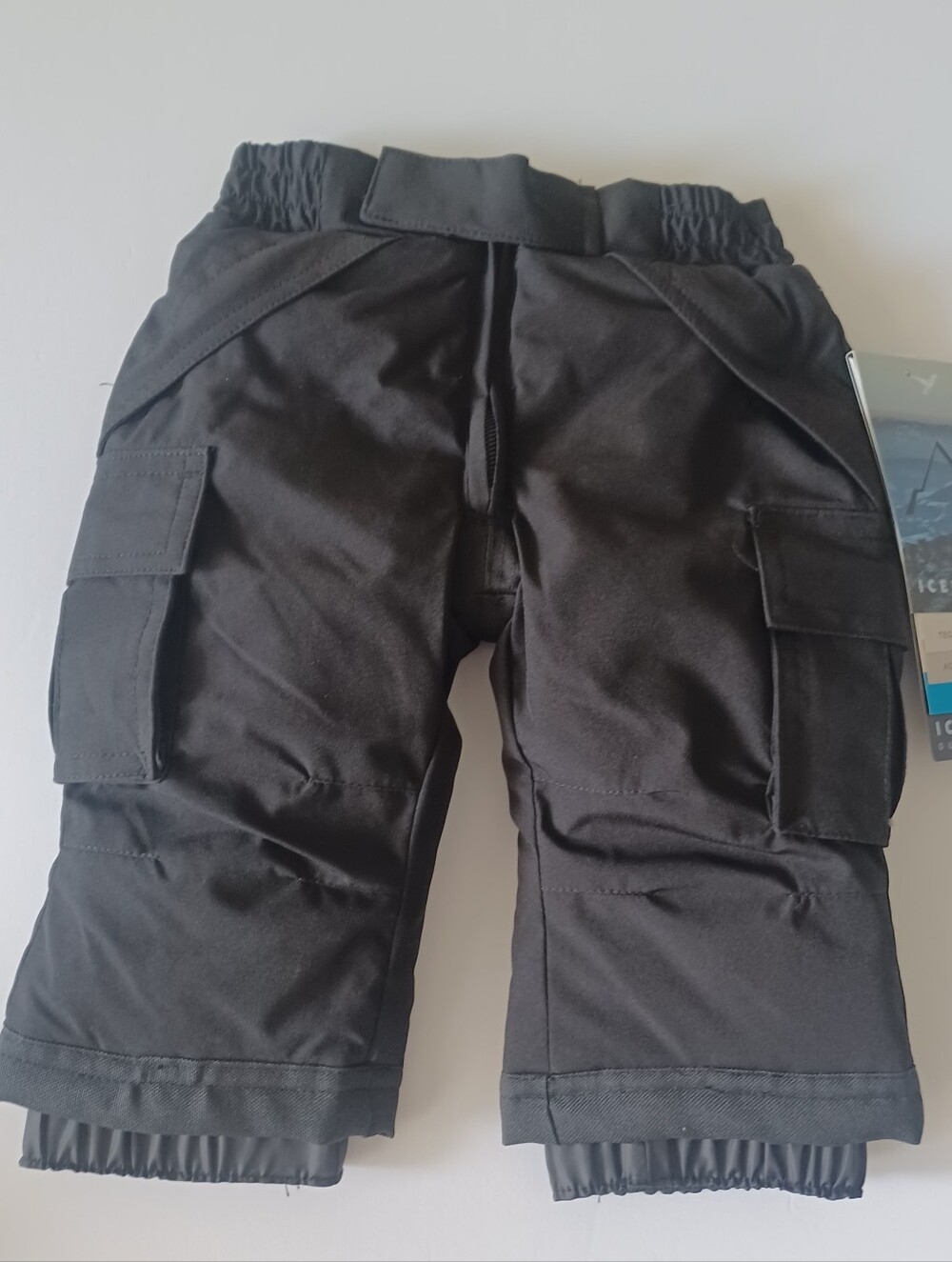 Iceburg Blk Cargo Snowpants Infants Sz 3/6M